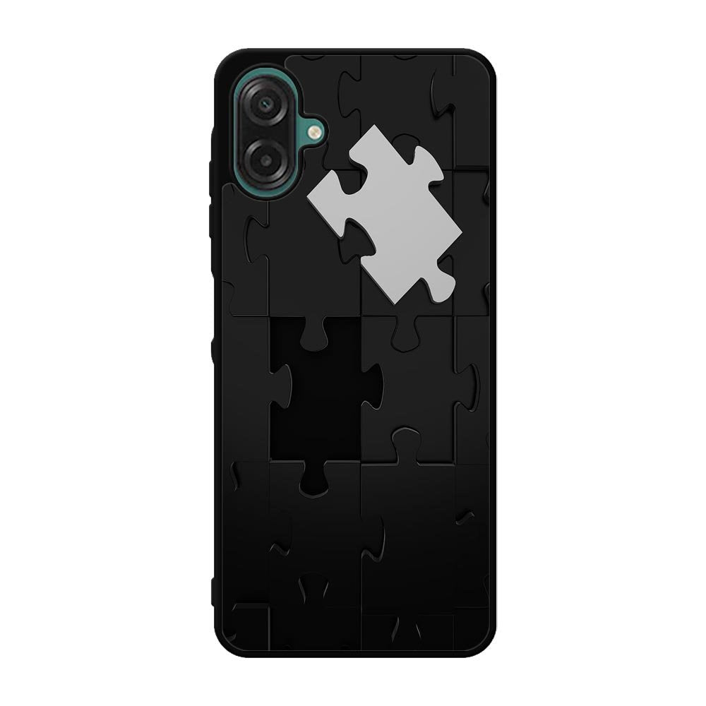 puzzle black Samsung Galaxy A07 Case FE0515