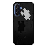 puzzle black Samsung Galaxy A17 Case FE0515