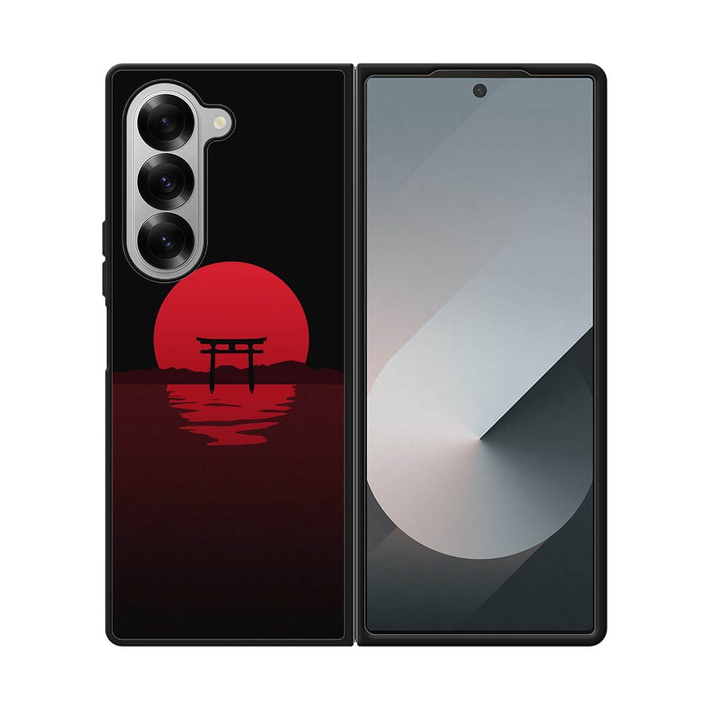 Red Japan FE0513 Samsung Galaxy Fold 7 5G Case