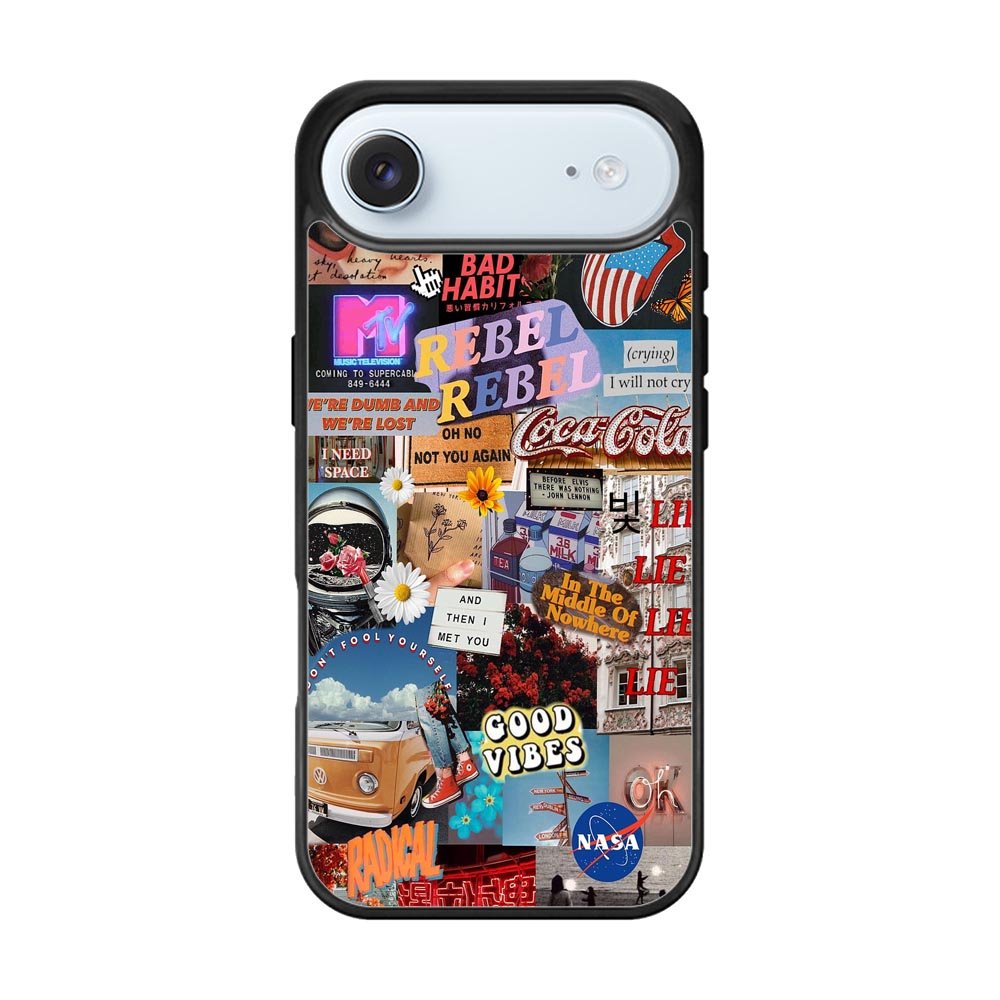 Retro aesthetic iPhone Air Case FE0537