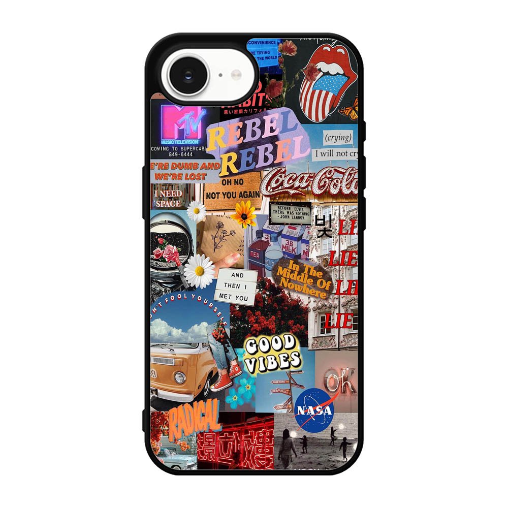 Retro aesthetic iPhone 17e Case FE0537