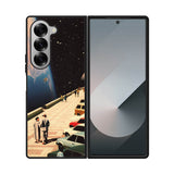 retro space Samsung Galaxy Z Fold 7 5G Case FE0538