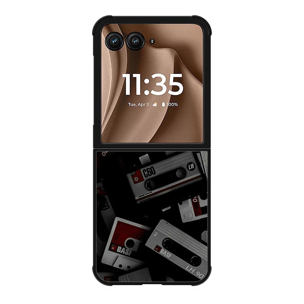 Retro Tape Motorola Moto RAZR Plus 2025 Case FE0539