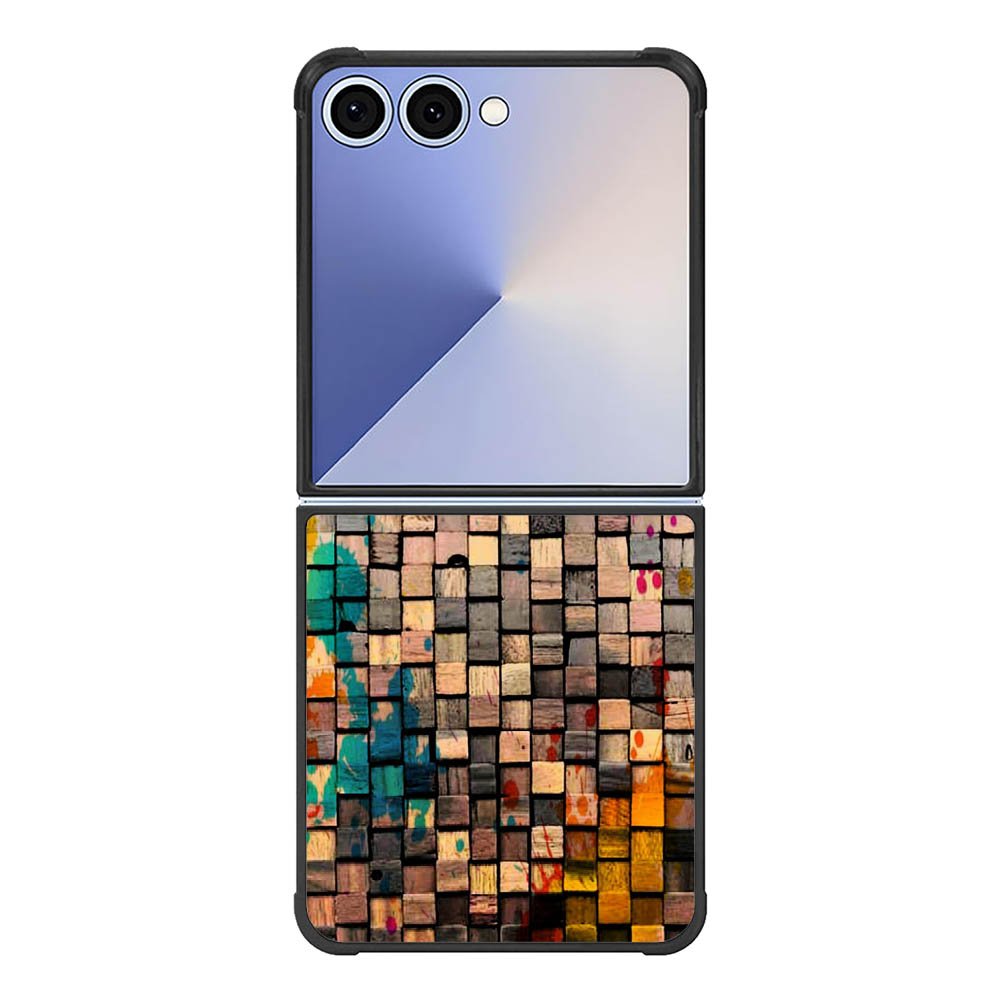 Wooden Blocks FE0519 Samsung Galaxy Flip 7 5G Case