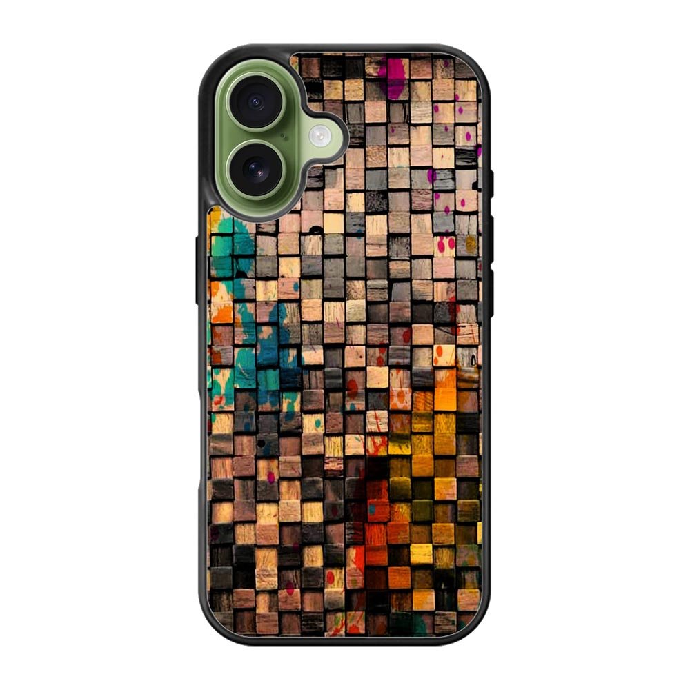 Wooden Blocks iPhone 17 Case FE0657