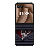 funny skull Motorola Moto RAZR Plus 2025 Case FE0299