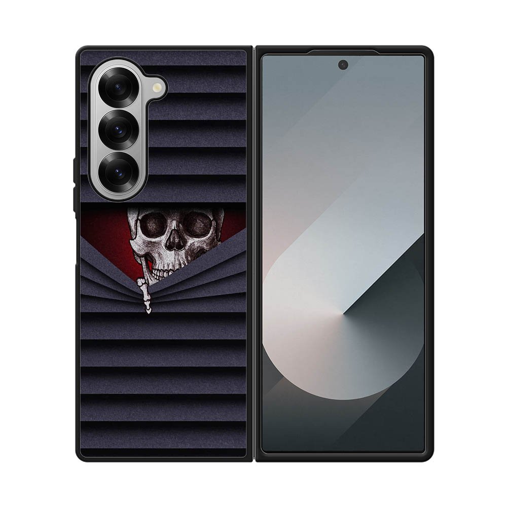 funny skull FE0521 Samsung Galaxy Fold 7 5G Case