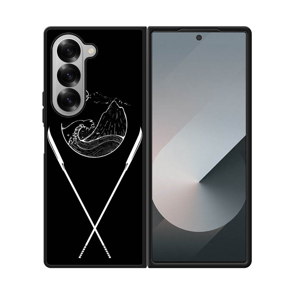Big wave samurai FE0526 Samsung Galaxy Fold 7 5G Case