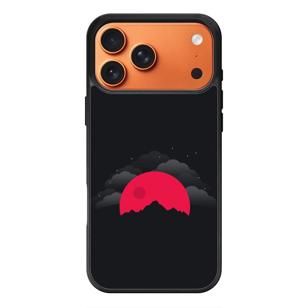 red moon iPhone 17 Pro Case FE0534