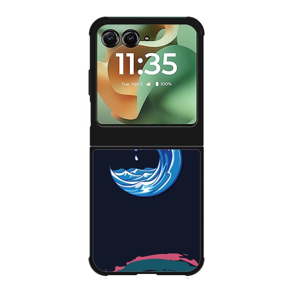 Dark Full Wave Motorola Moto RAZR 2025 Case FE0204