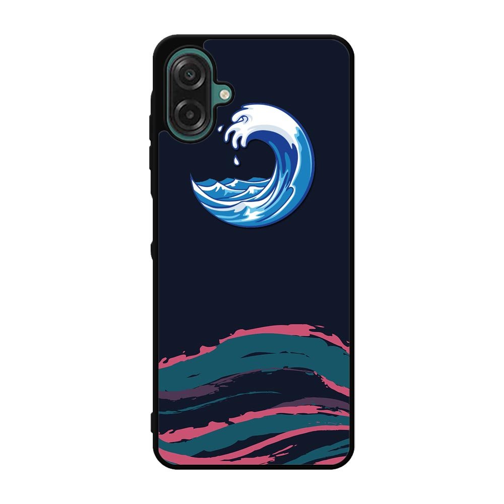 Dark Full Wave Samsung Galaxy A07 Case FE0204