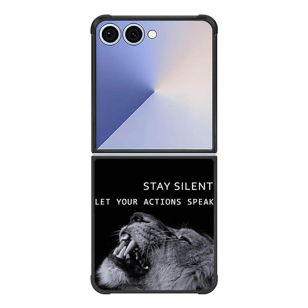 Let your actions speak FE0540 Samsung Galaxy Flip 7 5G Case