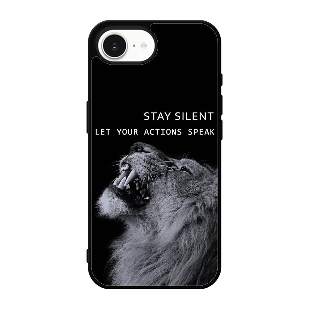 Let your actions speak iPhone 17e Case FE0399