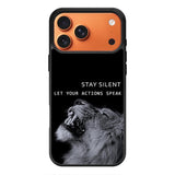 Let your actions speak iPhone 17 Pro Max Case FE0399