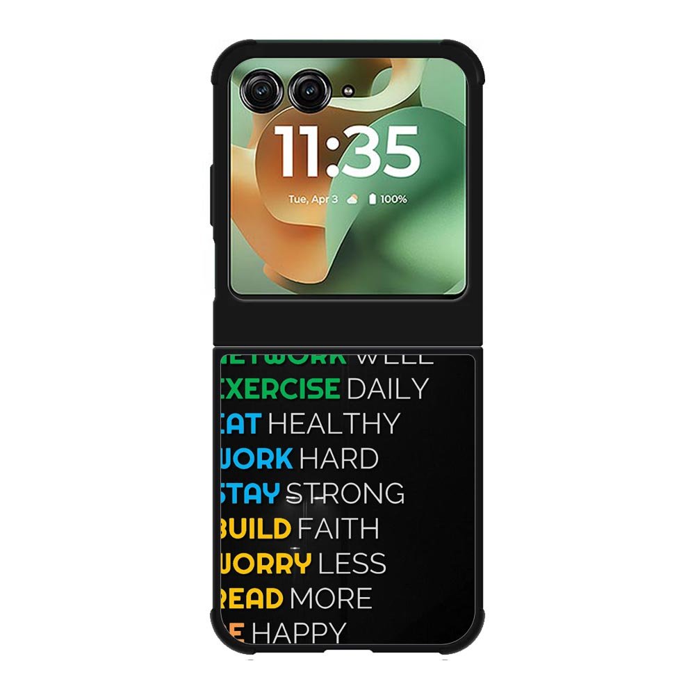 Daily motivation Motorola Moto RAZR 2025 Case FE0200