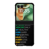 Daily motivation Motorola Moto RAZR 2025 Case FE0200
