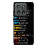 Daily motivation Motorola Moto Edge 2025 Case FE0200