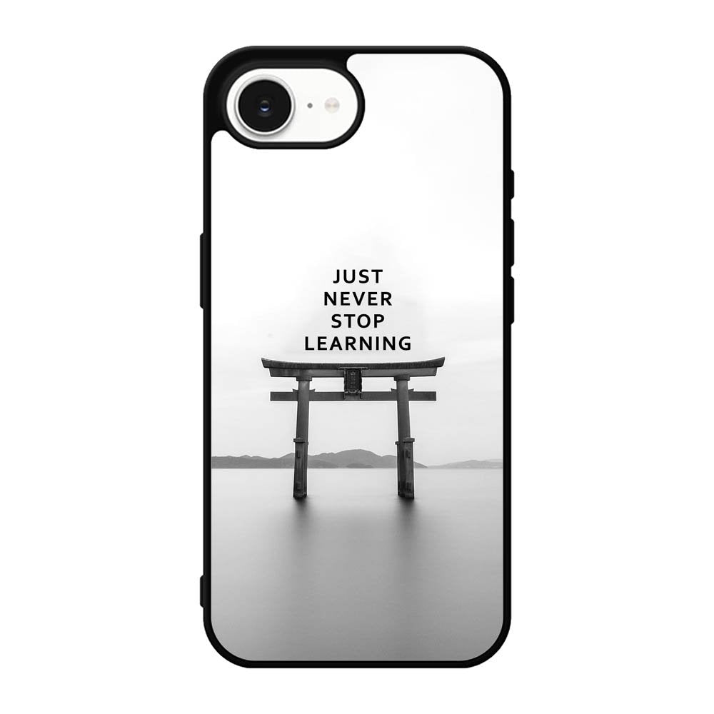 Never stop learning iPhone 17e Case FE0465