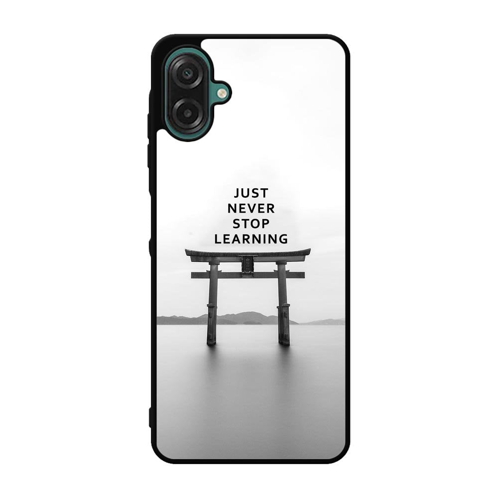 Never stop learning Samsung Galaxy A07 Case FE0465