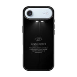 Sensitive content iPhone Air Case FE0551