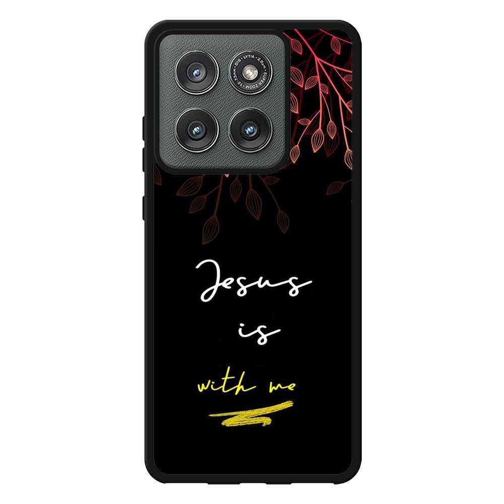 Jesus is with me Motorola Moto Edge 2025 Case FE0383