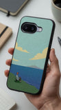 Ocean Breeze Therapy Protective Case Compatible with iPhone, Samsung & Google Pixel GH0004