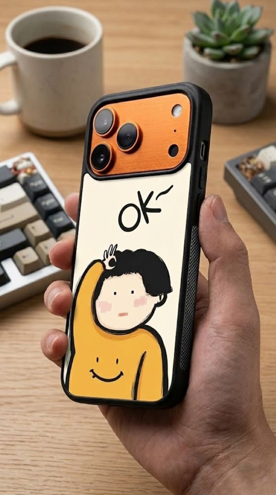 Everything Turns Fine Protective Case Compatible with iPhone, Samsung & Google Pixel GH0008