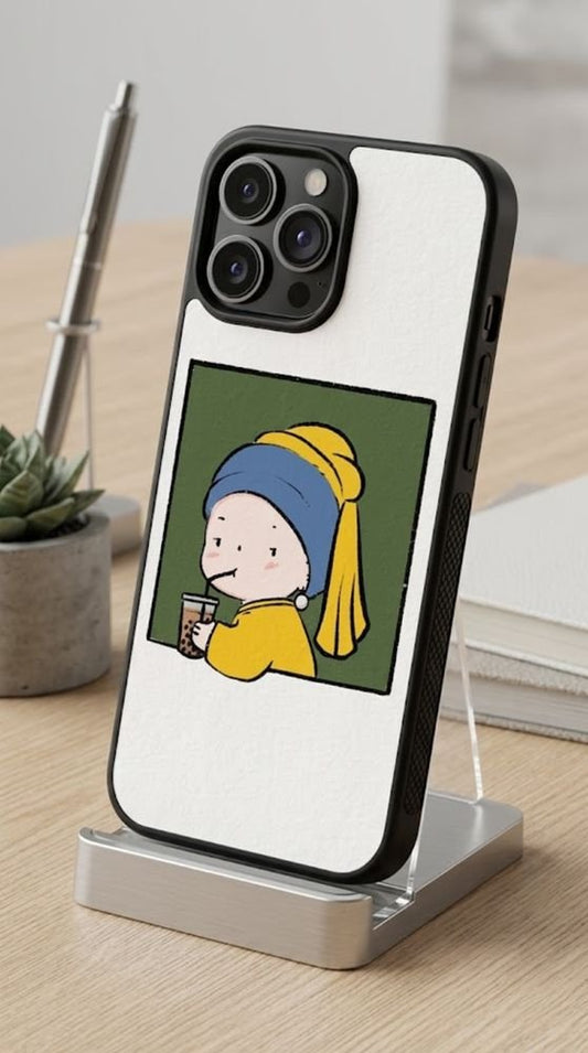 Bubble Tea First Protective Case Compatible with iPhone, Samsung & Google Pixel GH0009