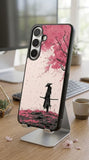 Samurai Sakura Autumn Protective Case Compatible with iPhone, Samsung & Google Pixel GH0014