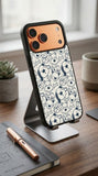 Playful Puppy Pattern Protective Case Compatible with iPhone, Samsung & Google Pixel HG0006