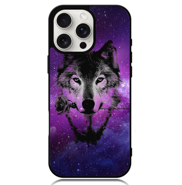 wolf art Case iPhone 16 Pro Max BC1978