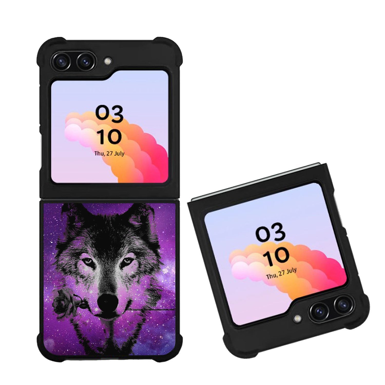 wolf art Case Samsung Galaxy Z Flip 5 5G BC1978