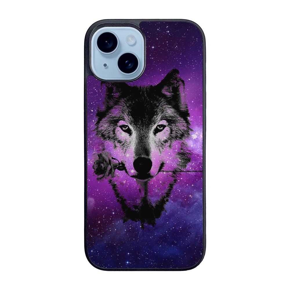 wolf art Case iPhone 15 BC1978
