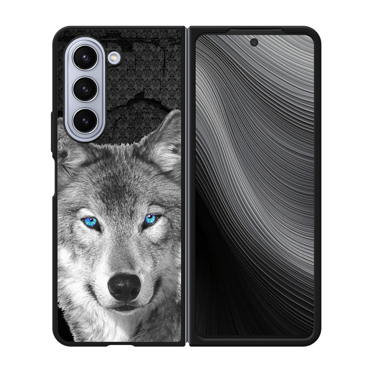 wolf art Case Samsung Galaxy z Fold 5 5G BC1979