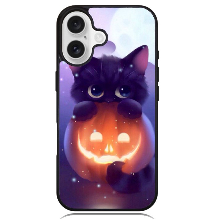Halloween Cat Case iPhone 16 BC2130