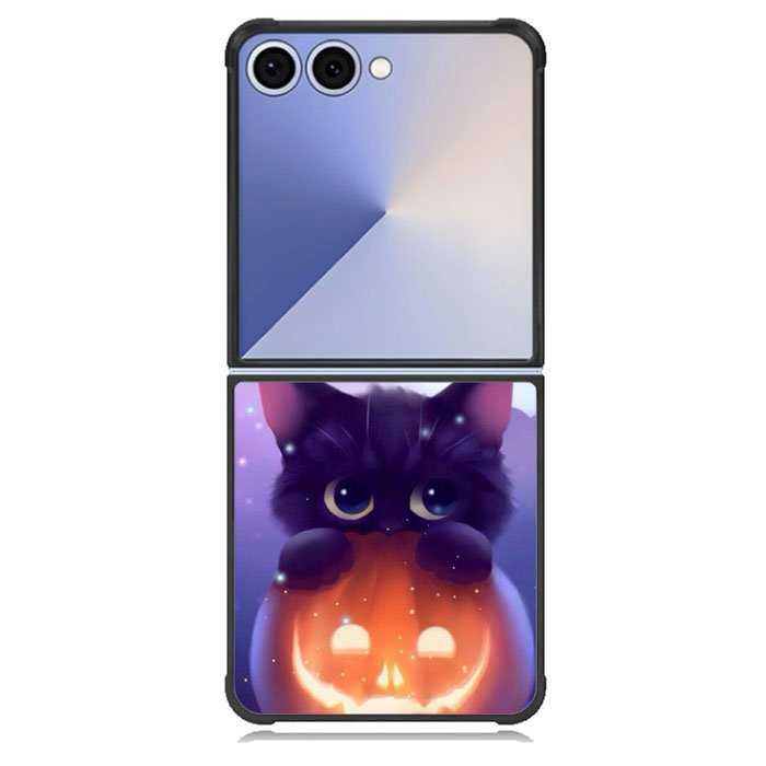Halloween Cat Samsung Galaxy Z Flip 7 Case BC2130