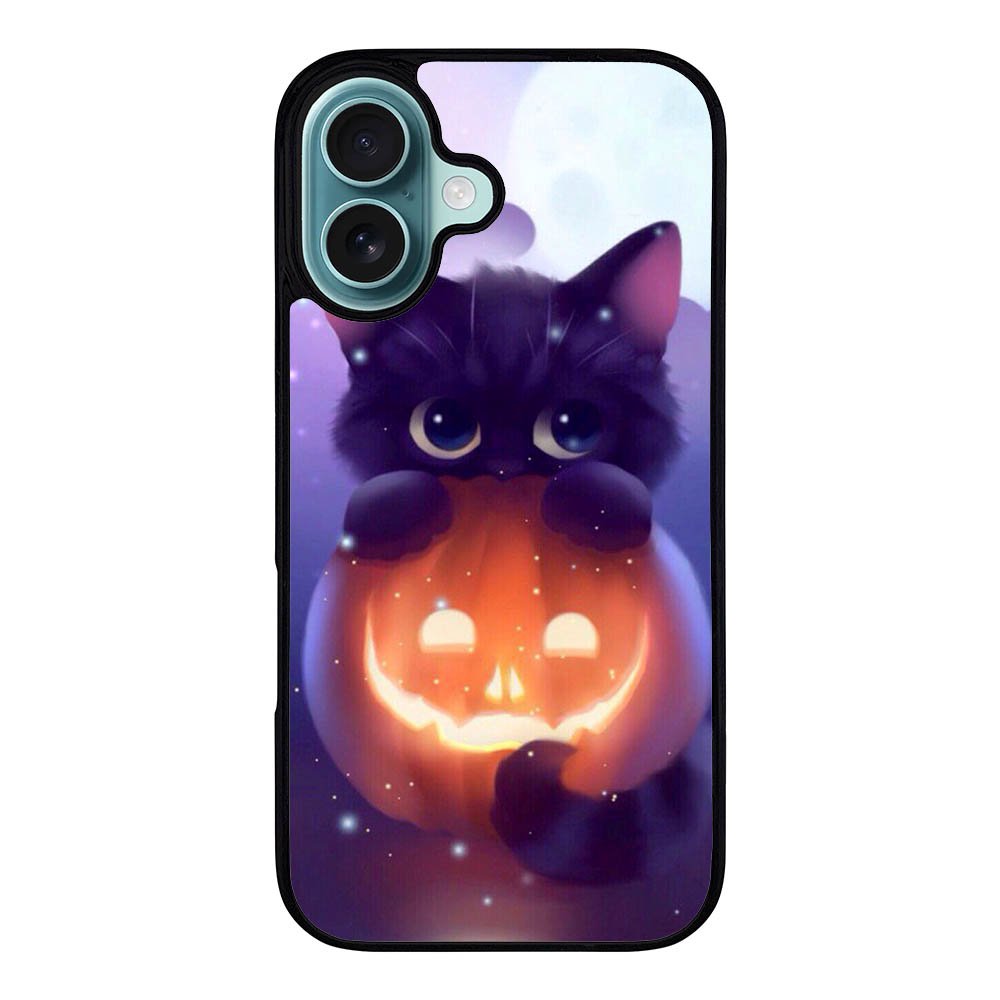 Halloween Cat Case iPhone 16 Plus BC2130
