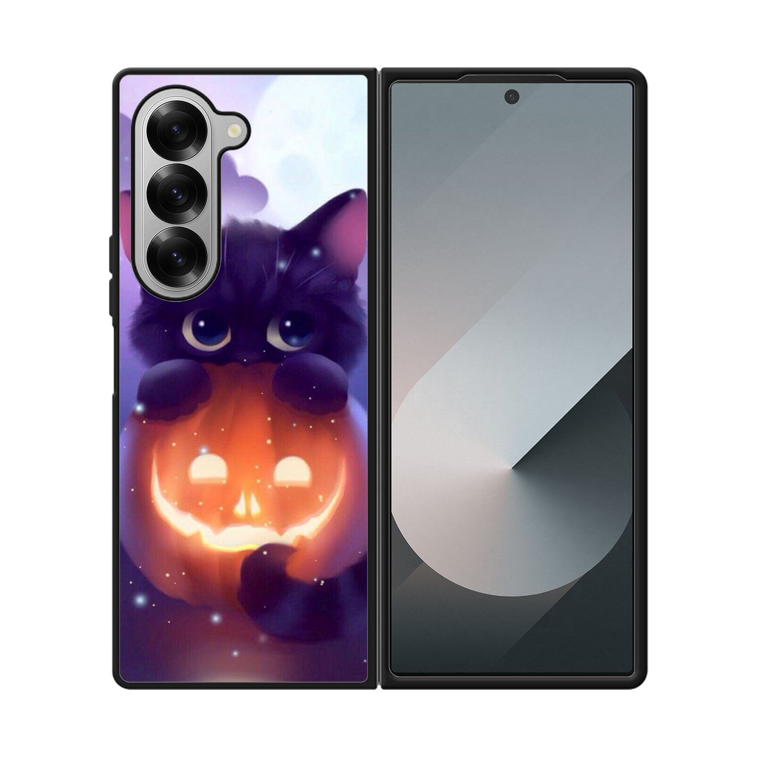 Halloween Cat Case Samsung Galaxy Z Fold 6 5G BC2130