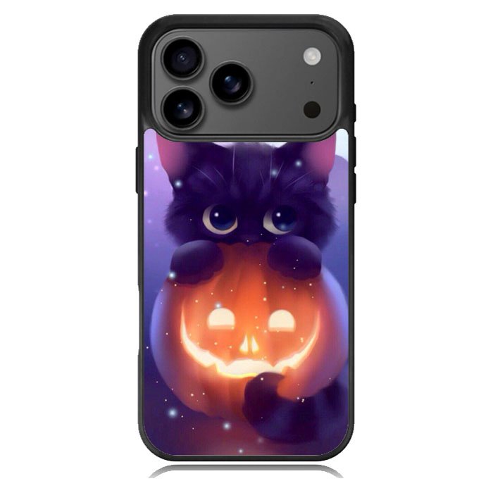 Halloween Cat iPhone 17 Pro Case BC2130