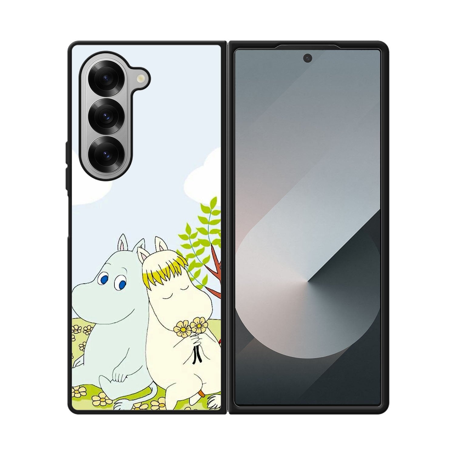 Moomin Couple Case Samsung Galaxy Z Fold 6 5G BC2071