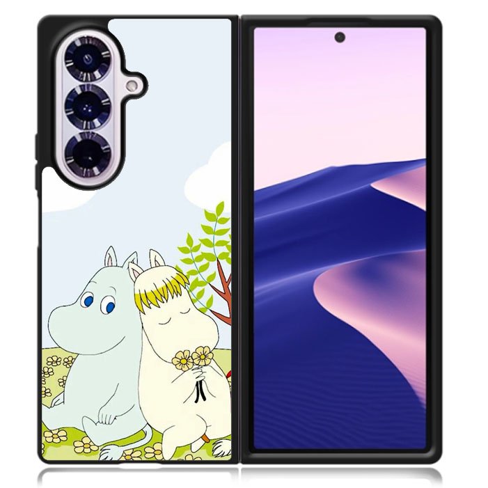 Moomin Couple Samsung Galaxy Z Fold 7 5G Case BC2071