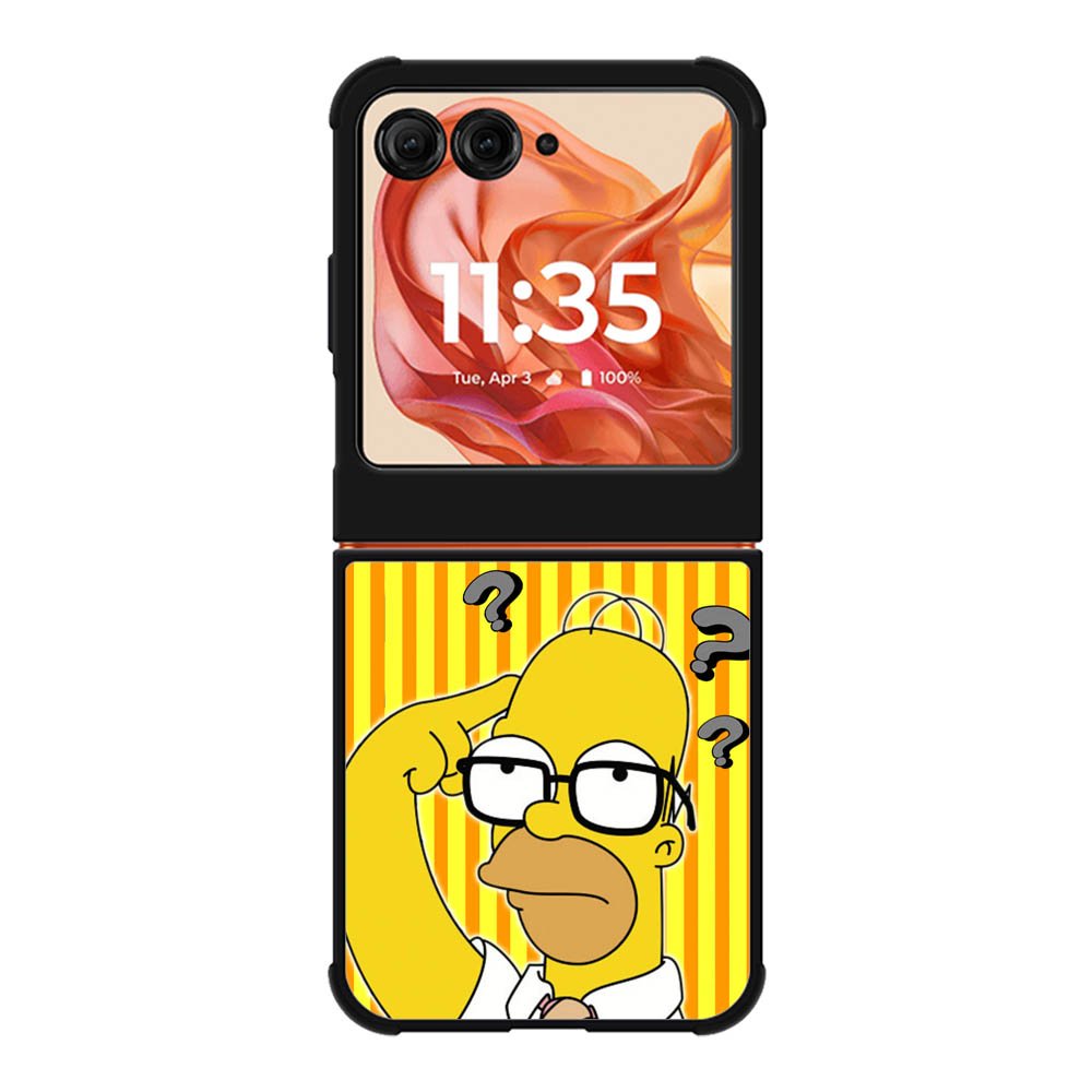 simpsons Motorola Moto Razr 2025/2024 , Moto Razr 60/50 Case BC2054