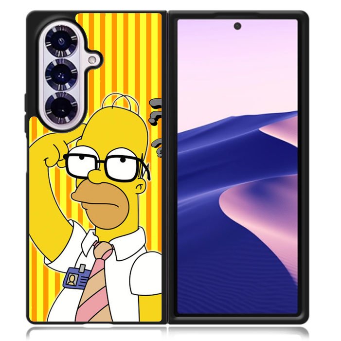 simpsons Samsung Galaxy Z Fold 7 5G Case BC2054