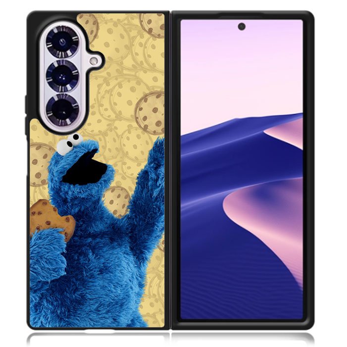 cookies monster Samsung Galaxy Z Fold 7 5G Case BC2186