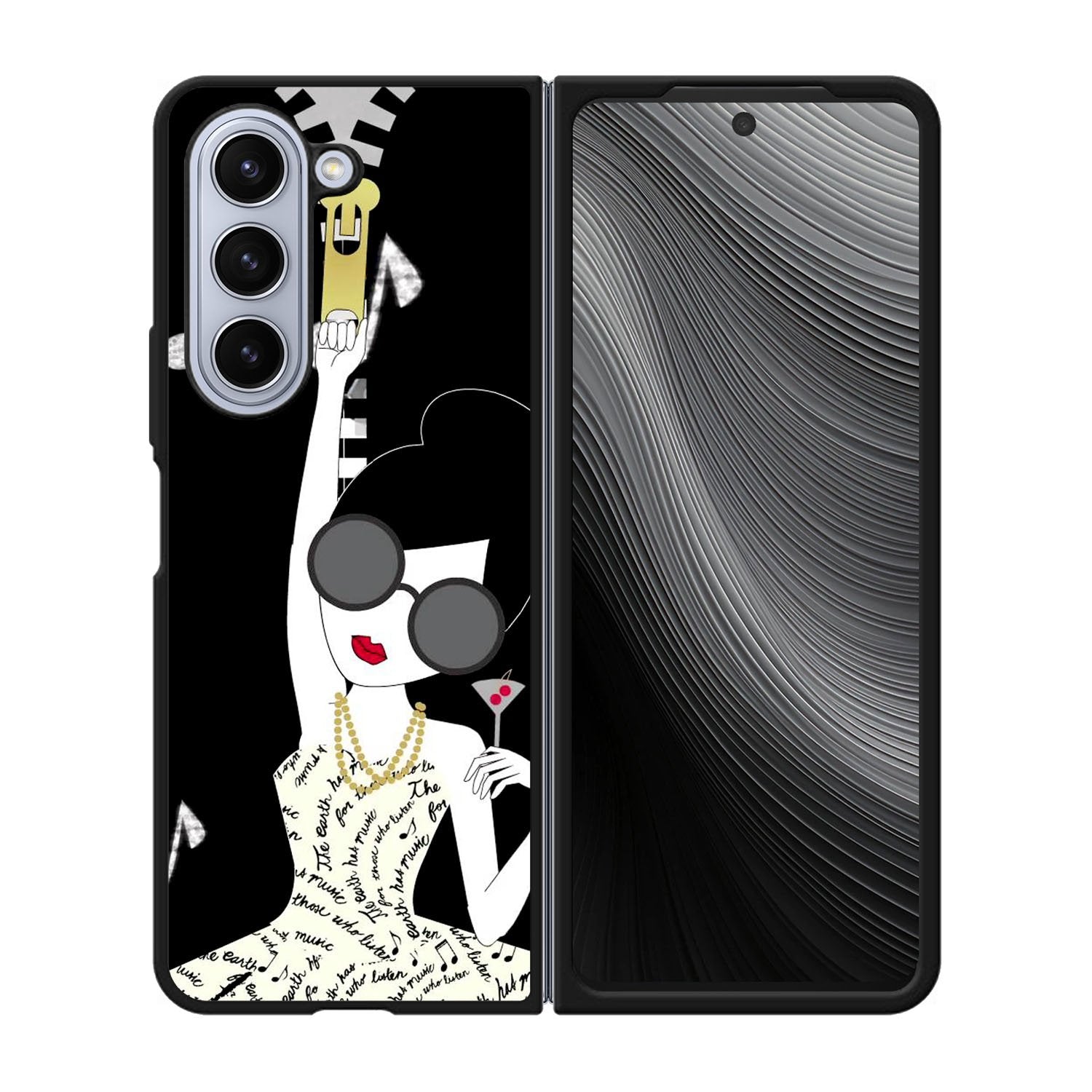 Alice And Olivia 2 Case Samsung Galaxy z Fold 5 5G BC2277