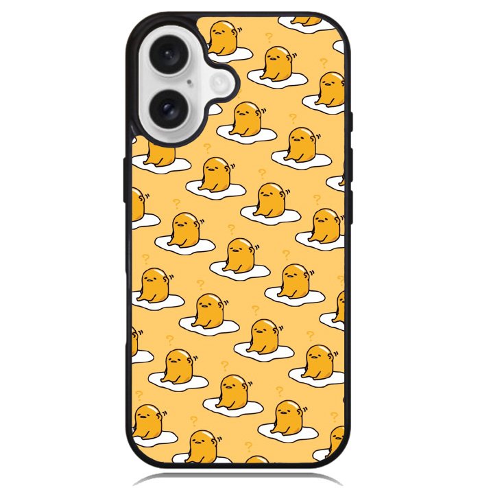 Gudetama Pattern Case iPhone 16 BC2126