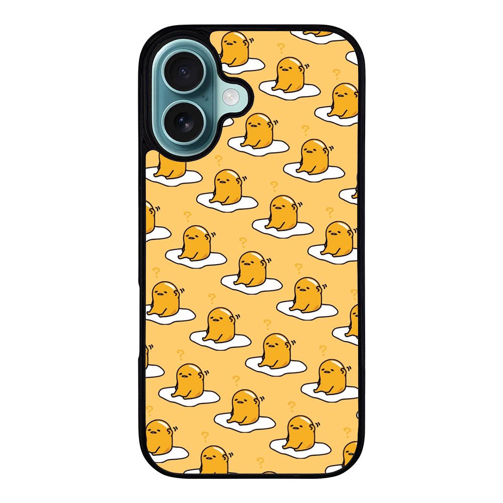 Gudetama Pattern Case iPhone 16 Plus BC2126