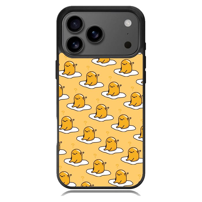 Gudetama Pattern iPhone 17 Pro Case BC2126