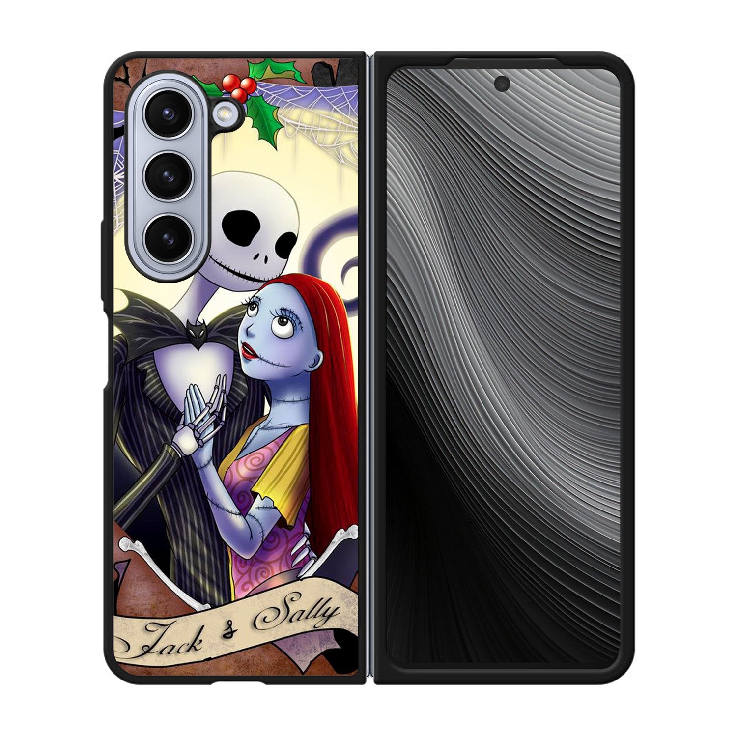 Jack And Sally Nightmare Case Samsung Galaxy z Fold 5 5G BC2144