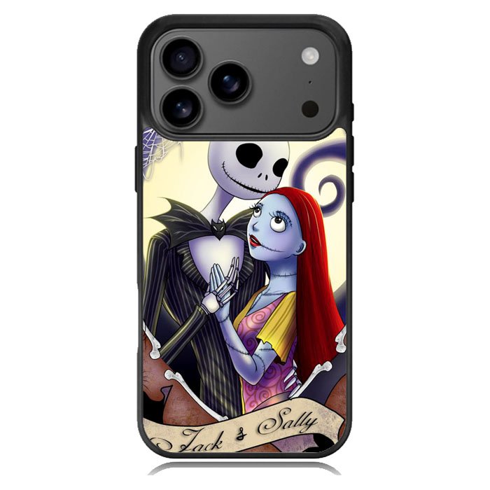 Jack And Sally Nightmare iPhone 17 Pro Max Case BC2144